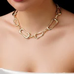 خرید گردنبند چوکر حلقه ای نامنظم