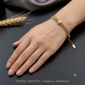 دستبند تک قلب چند زنجیره ژوپینگ